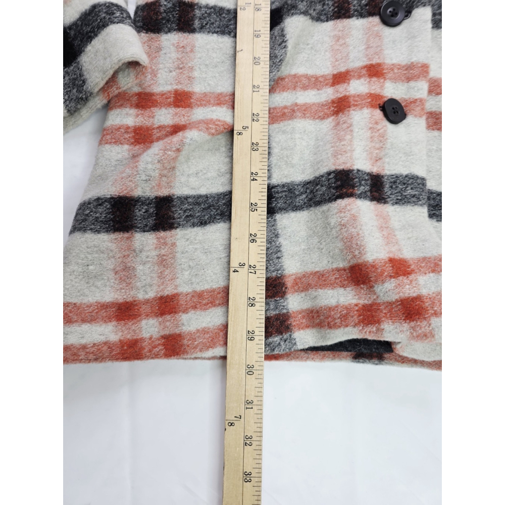 Cartonnier Hetty Coat Plaid Wool Anthropologie Women's Size Small - Picture 5 of 10